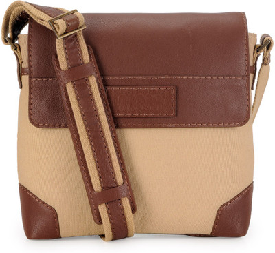 

Phive Rivers Messenger Bag(Beige)