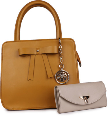 

Glasy Hand-held Bag(Yellow)