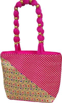 

IndoArtisan Hand-held Bag(Pink)
