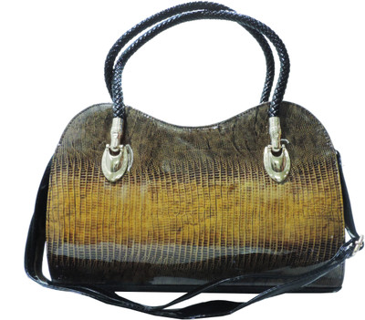 

Elligator Hand-held Bag(Gold)
