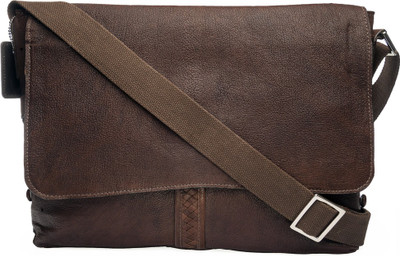 29 OFF on HIDESIGN Men Brown Messenger Bag on Flipkart
