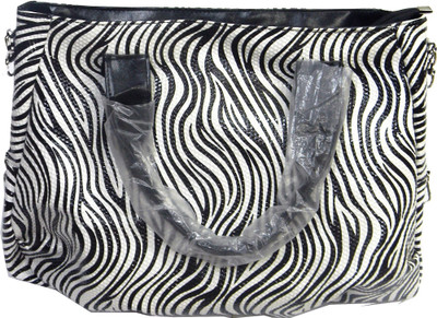 

Celebrity Shoulder Bag(White, Black), Black;white