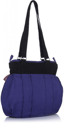 

Home Heart Hand-held Bag(Blue, Black), Black;blue