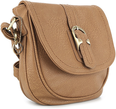 Allen Solly Hand-held Bag(Tan)