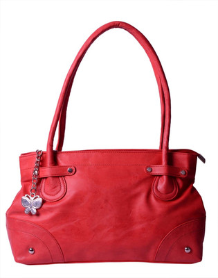 

Butterflies Hand-held Bag(Red)