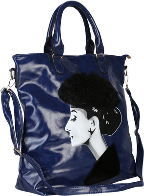 

Idiot Theory Hand-held Bag(Blue)