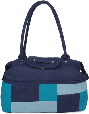 

Indian Rain Hand-held Bag(Blue)