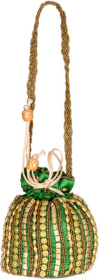 

Ratash.com Pouch Potli(Green)