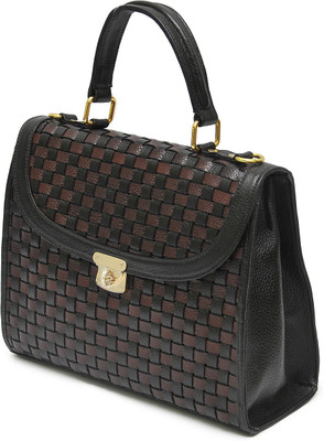 

WestHide Hand-held Bag(Brown, Black), Black;brown