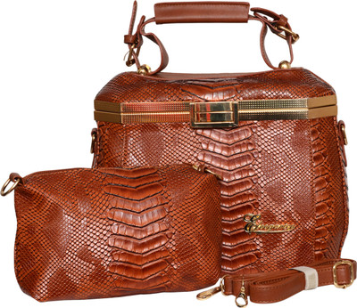 

Tanishka Exports Messenger Bag(Brown)