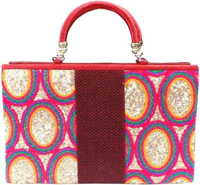 

Bhamini Hand-held Bag(Maroon)