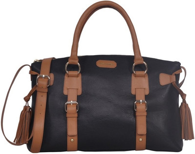 

Justanned Satchel(Black)