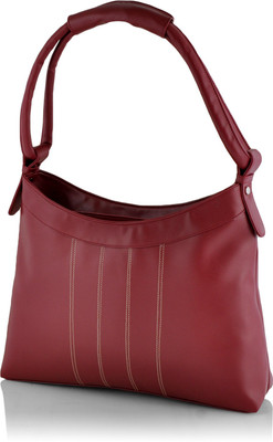 Butterflies Hand-held Bag(Maroon)
