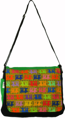 

Fatfatiya Messenger Bag(Multicolor)