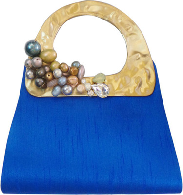 

Bhamini Hand-held Bag(Blue)