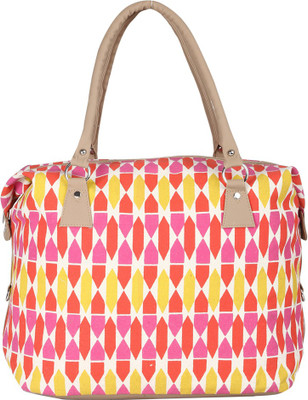 

Kanvas Katha Hand-held Bag(Multicolor)