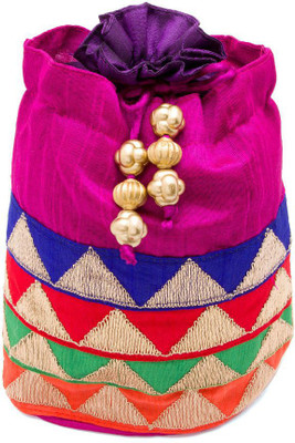 

Jaipurse Pouch Potli(Multicolor)