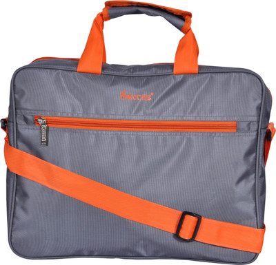 

Saccus Messenger Bag(Grey, Orange)