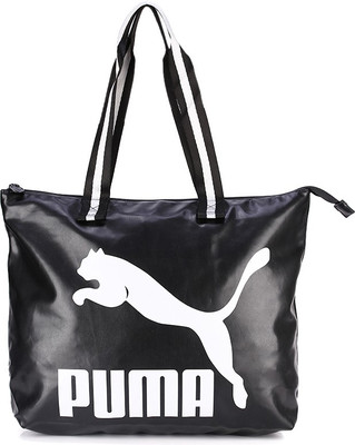 

Puma Tote(White, Black), Black;white