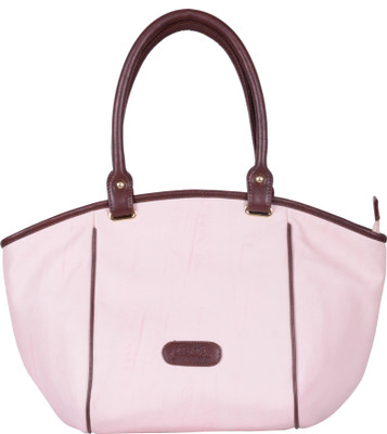 

Amore Roza Hand-held Bag(Pink, Brown), Brown;pink