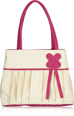 

Fristo Shoulder Bag(Pink, Beige), Beige;pink