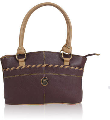Jacy London Hand-held Bag(Brown)