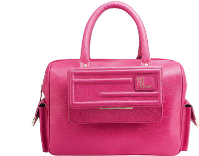 Rivet Hand-held Bag(Pink)