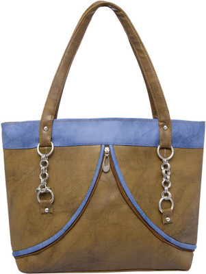 

Credulous Shoulder Bag(Blue, Tan)