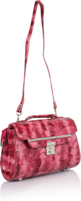 Jewel Fuel Hand-held Bag(Pink)