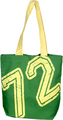 Kanvas Katha Tote(Green)