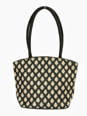 

Jute Tree Hand-held Bag(Black)
