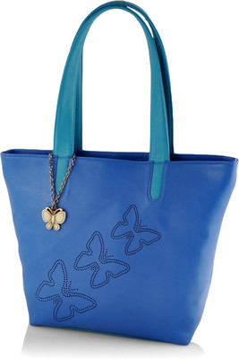 

Butterflies Hand-held Bag(Blue)