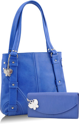 

Butterflies Hand-held Bag(Blue)