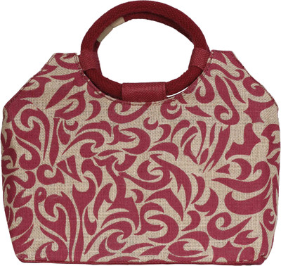 

Jute Tree Hand-held Bag(Red)