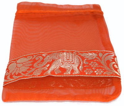 

Kriti Creations Pouch Potli(Orange)