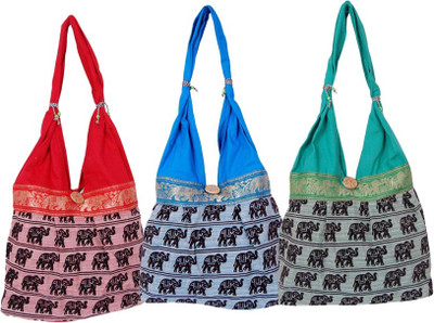 

Fashion Bizz Shoulder Bag(Multicolor)
