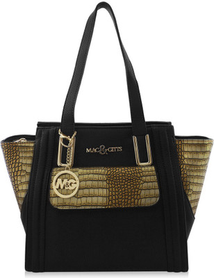 

Mac&Gitts (M&G) Ladies Purse HandBag Black School Bag(Black, 13 L)