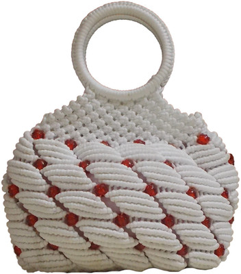 

Rosy Hand-held Bag(White)