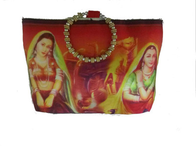 

Angel Quilts Hand-held Bag(Red)