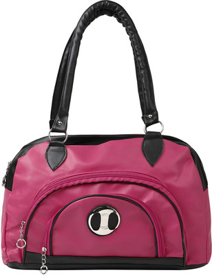 

Coash Shoulder Bag(Pink, Black), Black;pink