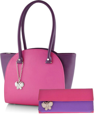 

Butterflies Hand-held Bag(Pink)