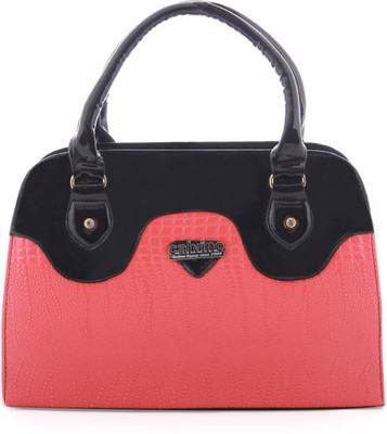 

Calvino Hand-held Bag(Pink, Black), Black;pink