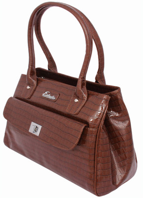 

Esbeda Hand-held Bag(Brown)