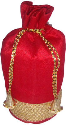 

Angel Quilts Pouch Potli(Red)