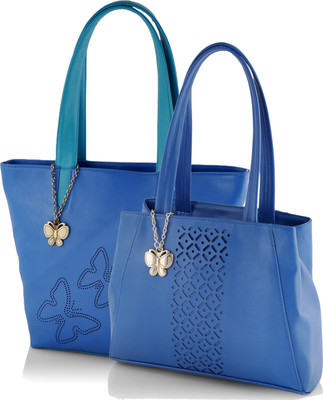 

Butterflies Hand-held Bag(Blue)