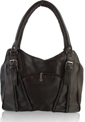 

Clementine Hand-held Bag(Brown)