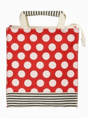 

Jute Tree Hand-held Bag(Red)
