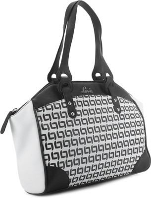 

Lavie Shoulder Bag(White, Black), Black;white