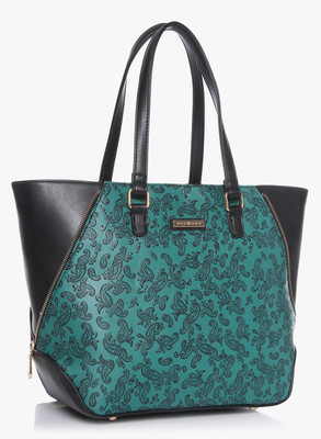 

Addons Tote(Black, Green)
