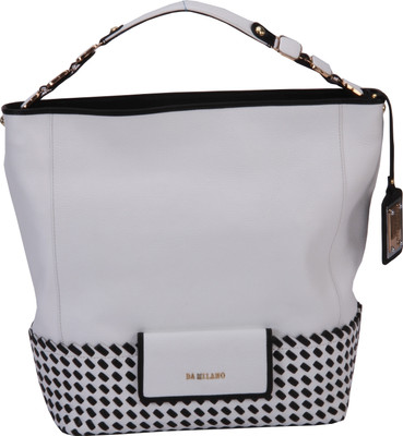 

Da Milano Tote(Black, White)